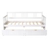 Whisen Modern Design Twin Size Daybed Wood Bed with Two Drawers - 3 of 4