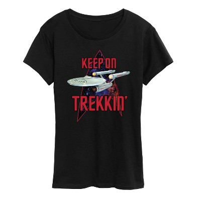 Women's - Star Trek - Keep On Trekkin Short Sleeve Graphic T-Shirt