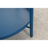 DOMETOUR Outdoor Steel Patio Side Table 2-Tier - 4 of 4