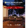9FT Patio Umbrella Outdoor Market Table Umbrella with Tilt Crank - 2 of 4