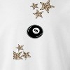 Rerun Island Men's Stars And 8 Bal Long Sleeve Graphic Cotton Pullover Sweatshirt - 2 of 4