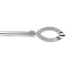 Evideco French Home Goods Adjustable Single Curtain Rod 50"-82" with Decorative Finials and Brackets, Available in Silver Matte or Chrome Finish - 2 of 4