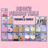 Girl's Peppa Pig Periodic Table of Friends & Family T-Shirt - 2 of 4