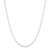 Black Bow Jewelry 1mm Sterling Silver Flat Cable Chain Necklace - 3 of 4