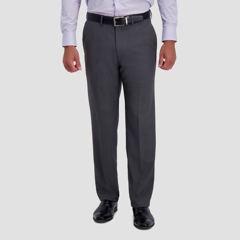 Haggar H26 Men's Premium Stretch Classic Fit Dress Pants - Khaki 36x30