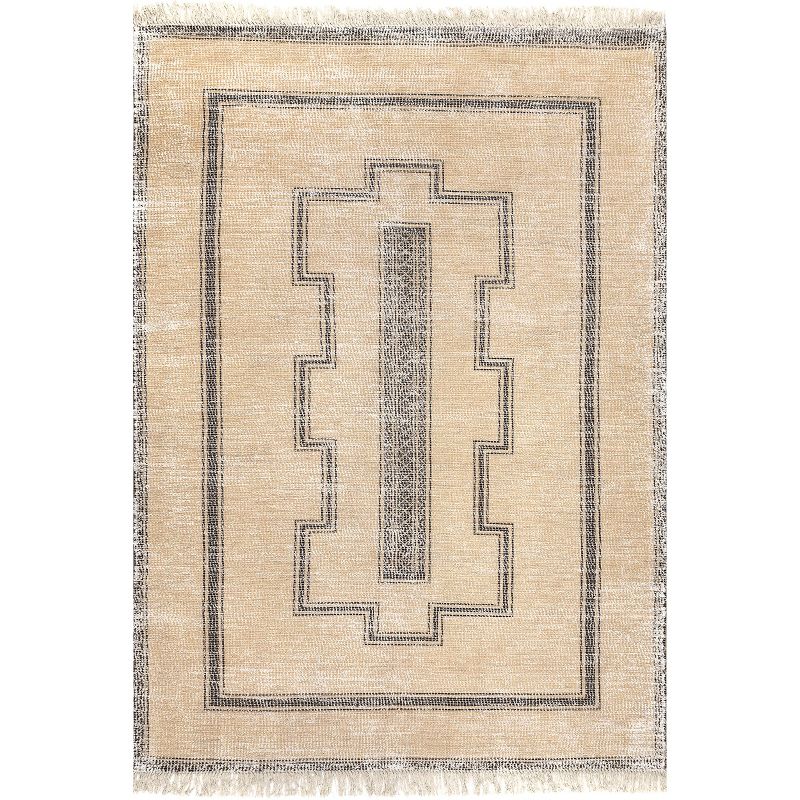 Arvin Olano x RugsUSA - Ginger Cotton-Blend Area Rug, 1 of 12