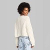 Women's Crafted Chunky Knit Cardigan - Wild Fable™ - image 3 of 3