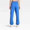 Women's Cinched Fleece Jogger Sweatpants - JoyLab™ - 2 of 3