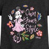 Girls' - Disney - Own Your Style Fitted Short Sleeve Graphic T-Shirt - 2 of 4