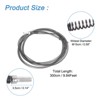 Unique Bargains Steel Wire Flexible Shower Pipe Cleaning Spring Clog Remover - 2 of 4