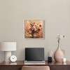 Art Remedy Burgundy Flower Afternoon Floral Glam Art Framed - 2 of 4