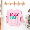 The Juniper Shop Jolly Girl Star Toddler Graphic Sweatshirt - 5/6 - Pink - 2 of 2