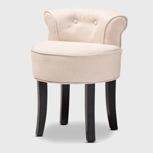 Cerise Small Accent Chair Beige Baxton Studio Target