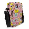 Nickelodeon Bag, Crossbody, SpongeBog SquarePants and Friends Snapshot Collage, Pink, Vegan Leather - 2 of 4