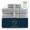 Hearth & Harbor 100% Cotton Towel Sets for Body and Face - 3 of 4