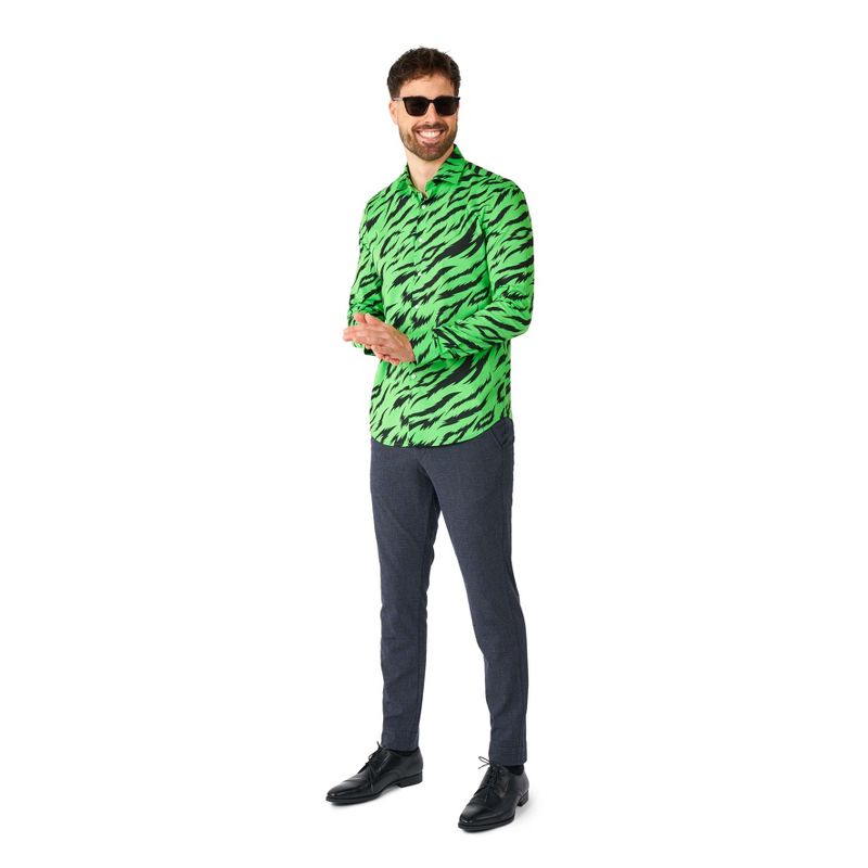 OppoSuits Printed Theme Party Shirts For Men, 3 of 6