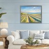 Stupell Industries Rows Of Flowers Landscape Floating Frame Canvas Art - 3 of 4