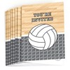 Big Dot of Happiness Bump, Set, Spike - Volleyball - Fill In Baby Shower or Birthday Party Invitations (8 count) - 2 of 4
