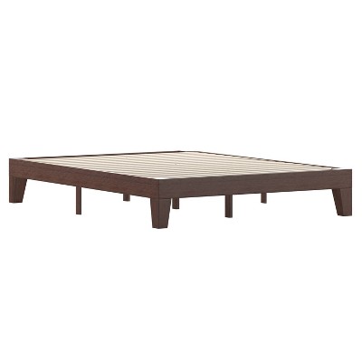 Amalia Solid Wooden Platform Bed with Wooden Support Slats - Taylor & Logan