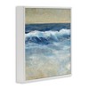 Stupell Industries Incoming Beach Tide Contemporary Painting Soft Whitecaps, 17" x 17" - 3 of 4