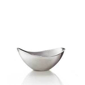 Nambe Butterfly Alloy Metal Serving Bowl, Oven Safe, Silver - 1 of 4