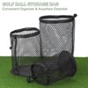Unique Bargains Nylon Mesh Drawstring Golf Ball Storage Bags 2 Pcs - 4 of 4
