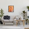 Stupell Industries Tropical Flamingo Bird Portrait Watercolor Detail Floating Frame Canvas Art - 3 of 4