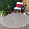 Courtyard CY8943 UV & Stain Resistant Non-Shedding Power Loomed Indoor/Outdoor Rugs - Safavieh - 2 of 4
