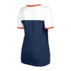 MLB Detroit Tigers Women's Bi-Blend Ringer T-Shirt - 2 of 4