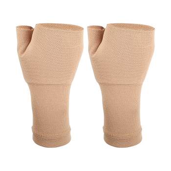 Unique Bargains Wrist Support Compression Sleeves Elastic Thin Wrist Brace for Women and Men 1 Pair