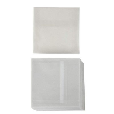 Best Paper Greetings 50-pack Square Self Seal Vellum Paper Envelopes ...
