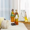 Northlight Set of 2 Male and Female Pilgrim Wooden Thanksgiving Figurines - 2 of 4