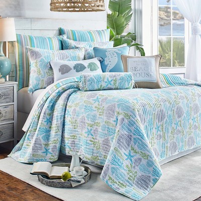 Deva Beach Quilt And Pillow Sham Set - Levtex Home : Target