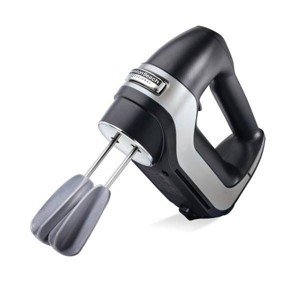Hamilton Beach 7 Speed Dig Hand Mix with Easy Beaters 62663: Black Plastic Handheld Mixer, 150W, Dishwasher-Safe Parts - 1 of 4