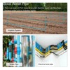 Unique Bargains High Impact Water Plumb Cable Sleeve PVC Rigid Round Pipes 20" Length - 4 of 4