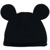 Disney Mickey Mouse 1st Birthday Cosplay Graphic T-Shirt Diaper Cover and Hat 3 Piece Outfit Set White/Red - 3 of 4