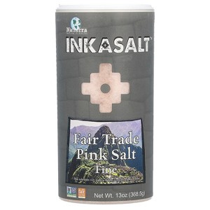 Natierra Fair Trade Pink Salt, Fine, 13 oz (368.5 g) - 1 of 2