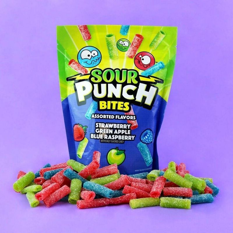 Sour Punch Assorted Candy Flavor Bites - 9oz, 4 of 7