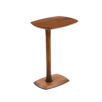 MH London Stirling 25" C Shape Solid Wood End Table