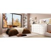 FUFU&GAGA White 12 Drawer Horizontal Dresser Bedroom Chest of Drawers - 4 of 4