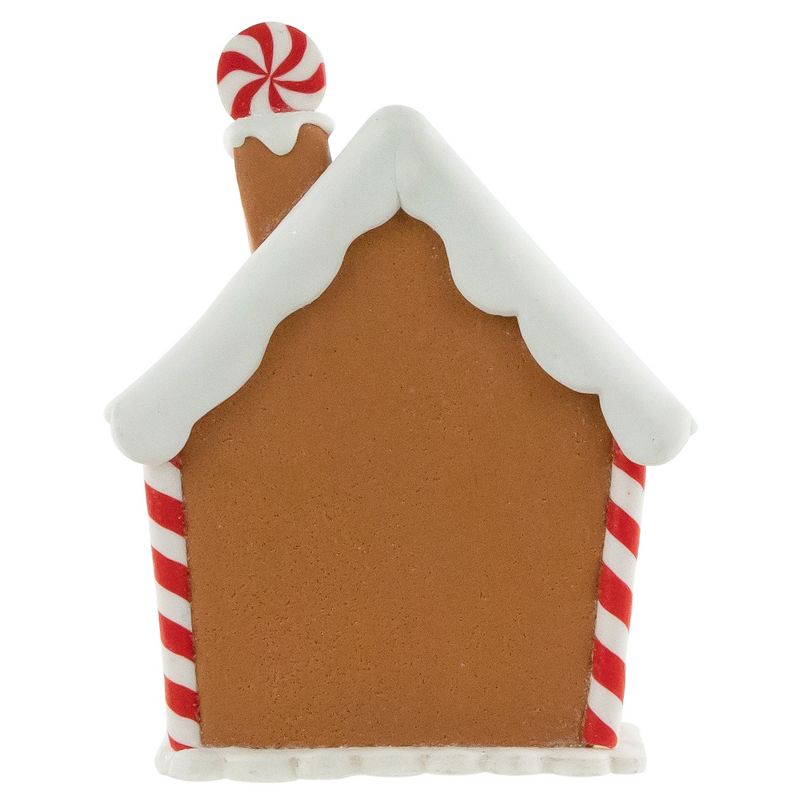 Northlight 5.25" LED Lighted Gingerbread Candy House Christmas Decoration, 5 of 6
