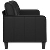 vidaXL 3-seater Sofa Black - 3 of 4