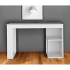HomeRoots 47" White Wood Computer Desk - 2 of 4