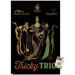 Trends International Disney Villains - Tricky Trio Unframed Wall Poster Prints - 1 of 4