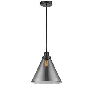 Cone - 1 Light Mini Pendant In Industrial Style-14.75 Inches Tall and 12 Inches Wide - 1 of 1