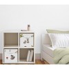 Sweet Jojo Designs Fabric Storage Bins Set Watercolor Woodland Forest Animals Green Brown White - 2 of 3