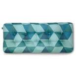 Duck Covers Water-Resistant Indoor/Outdoor Bench Cushion Blue Lagoon Geo - Classic Accessories
