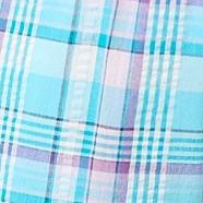 paradise blue plaid
