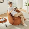 VANOMi Upholstered Sloped-Arm Swivel Chair - 3 of 4