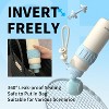 24 oz Insulated Water Bottle with Straw Lid - Stainless Steel Leak Proof Thermos - 4 of 4